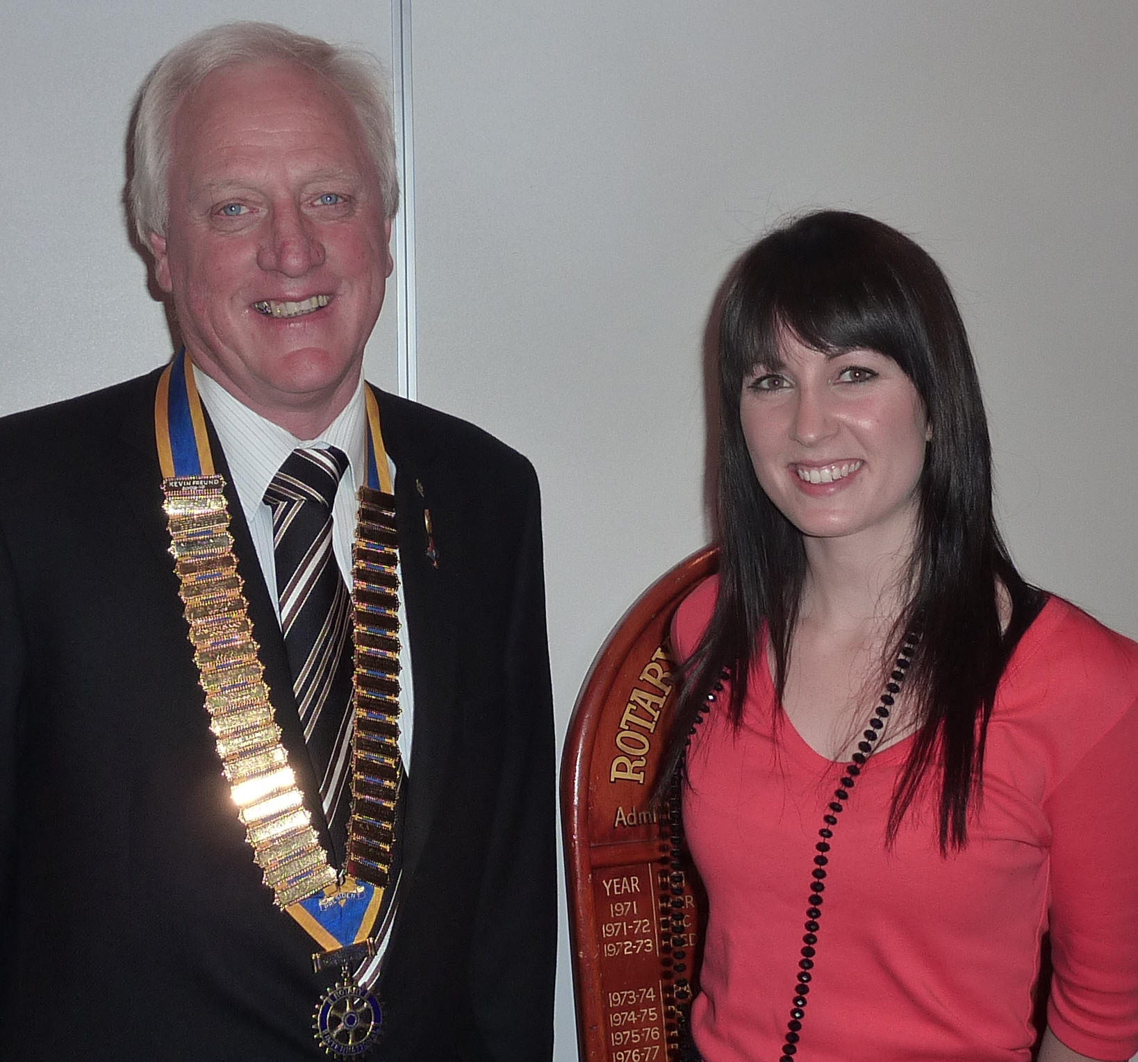 President Kevin and Erin