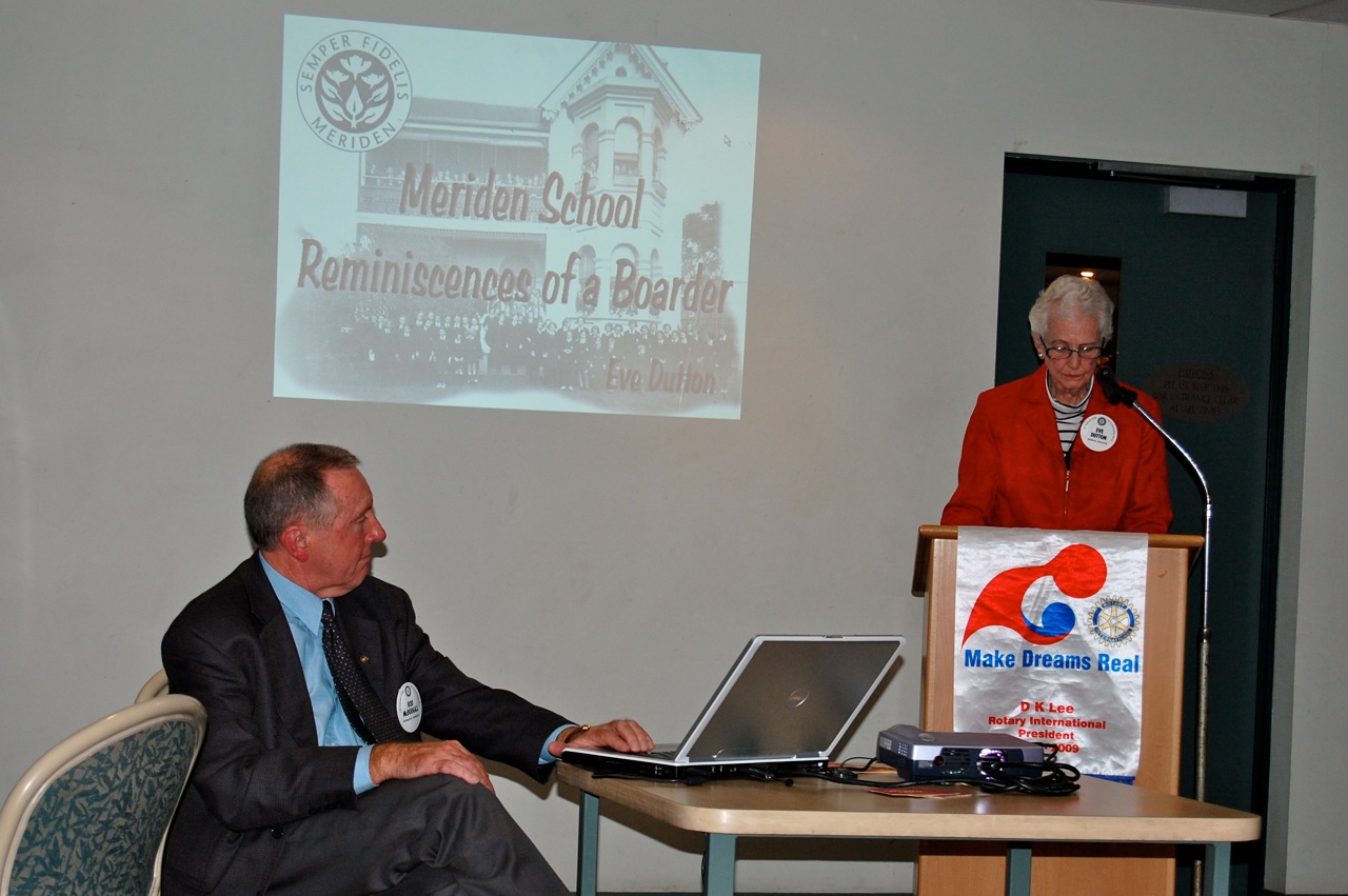 Rod McDougall and Eve Dutton