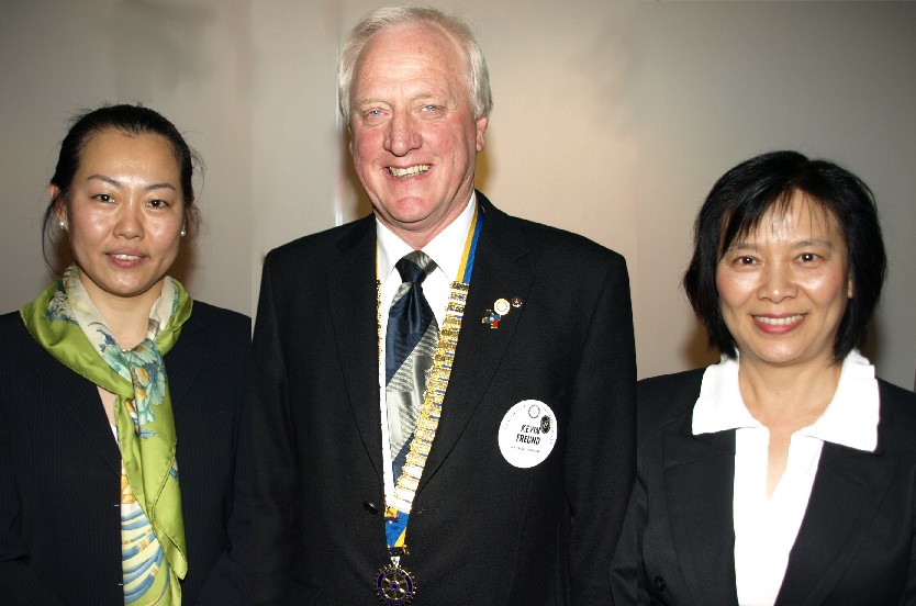 President Kevin and Guest Speakers