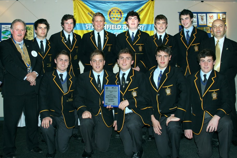 St. Patricks College First XI Cricket Team.