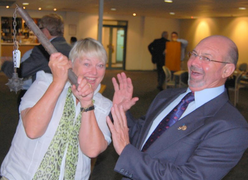 Penny True expressing her real feelings to President Graham True